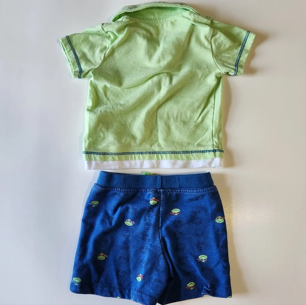 0-3 Month TMNT "Ninja In Training" Outfit - Picture 8 of 8